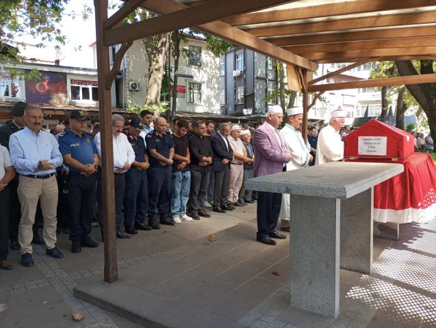 Samsun'da Kıbrıs Gazisi Necmi Çiçek'e Son Görev