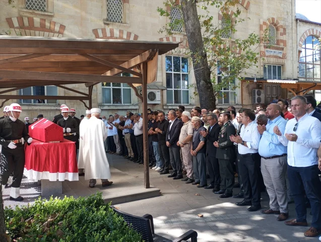 Samsun'da Kıbrıs Gazisi Necmi Çiçek'e Son Görev