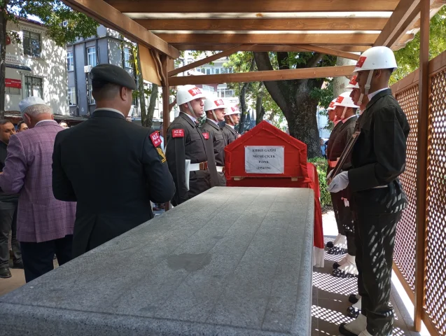 Samsun'da Kıbrıs Gazisi Necmi Çiçek'e Son Görev