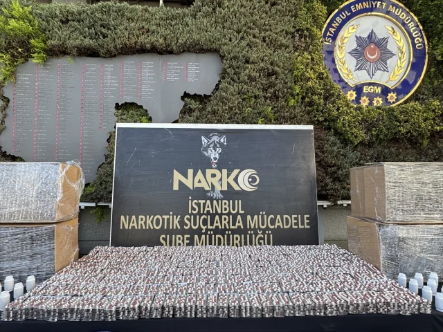 İstanbul'da Dev Operasyon: Milyonlarca Uyuşturucu Hap Ele Geçirildi