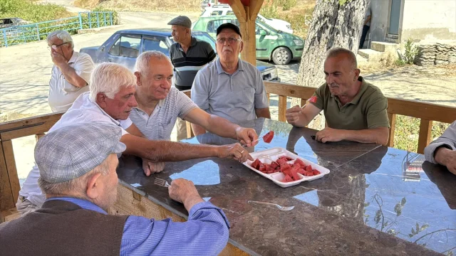 Karabük'te Karpuz Hasadı Etkinliği Renkli Görüntülere Sahne Oldu