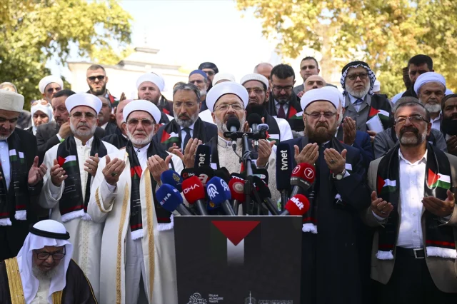 50 Ülkeden Gelinen Konferans Gazze İçin Umut Olacak
