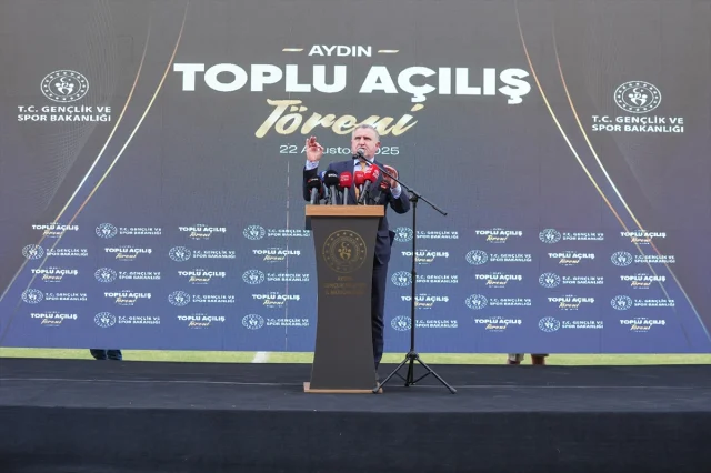 Sporun Gücü Aydın'ı Sarıyor: 23 Tesis Görkemli Törenle Açıldı