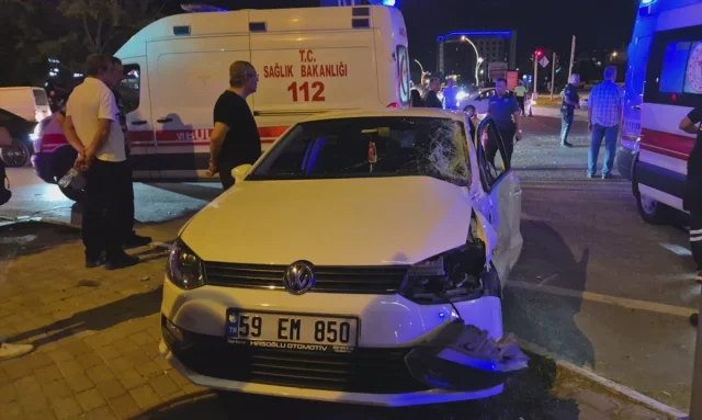 Edirne'de Trafik Kazası Korku Dolu Anlar Yaşattı