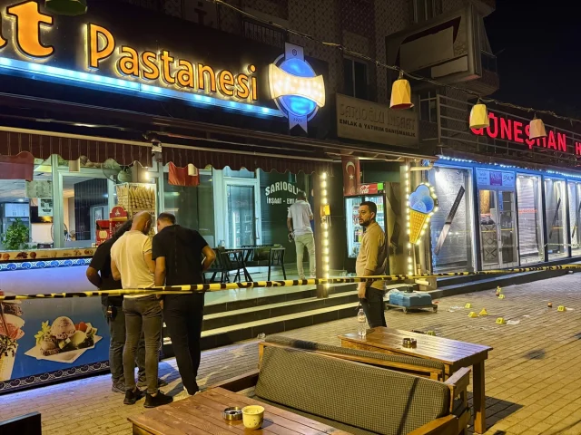 Antalya'da Pastanede Kanlı Hesaplaşma