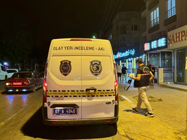 Antalya'da Pastanede Kanlı Hesaplaşma