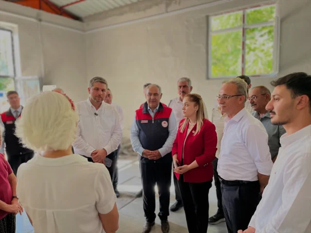 Elazığ'da Yangın Sonrası Kadın Kooperatifine Müjde