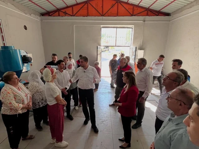 Elazığ'da Yangın Sonrası Kadın Kooperatifine Müjde