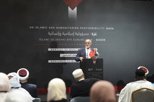 Gazze'nin Umudu İstanbul'da: İslami Alimler Konferansı Sürüyor