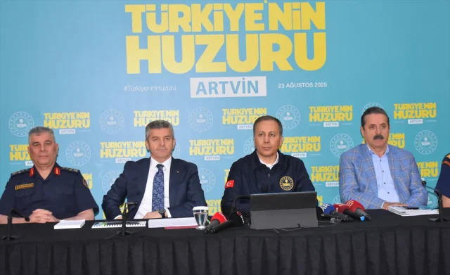 İçişleri Bakanı Yerlikaya'dan Artvin Denizine Büyük Açıklama