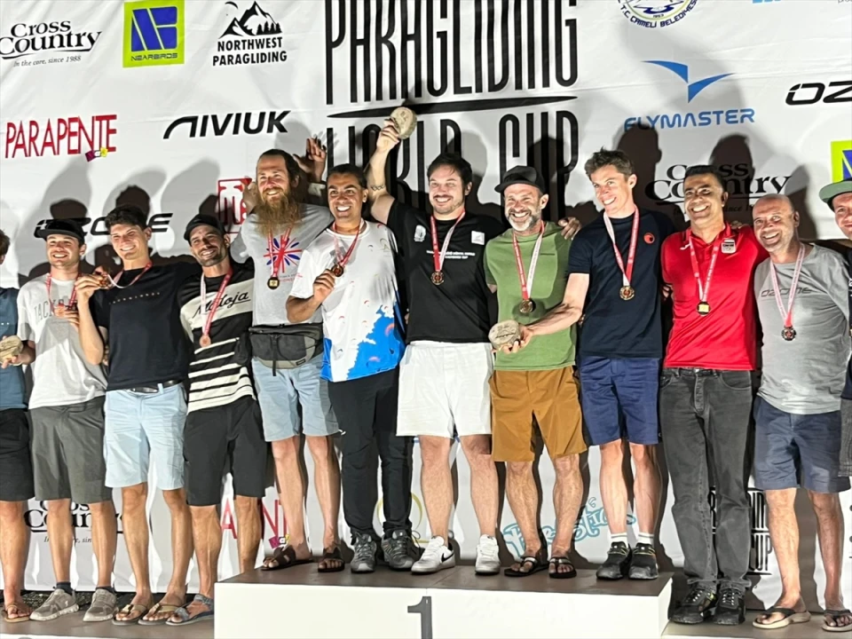 Aksaray'da Nefes Kesen Yamaç Paraşütü Dünya Kupası Heyecanı