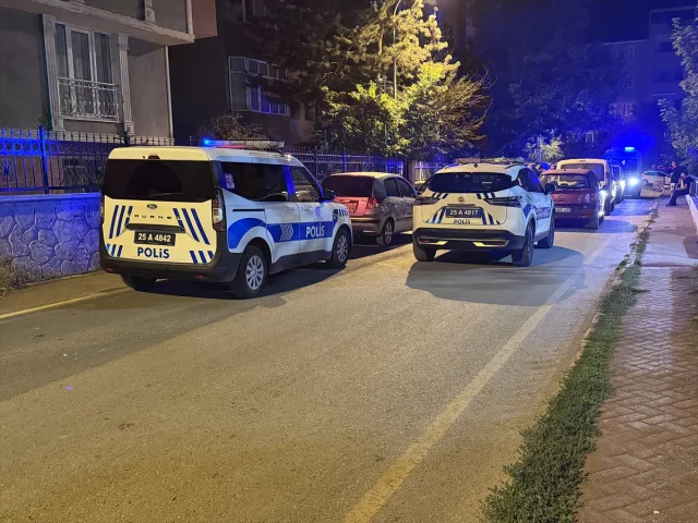 Erzurum'daki Şok Edici Saldırı: Silah Sesleri Mahallede Pani...