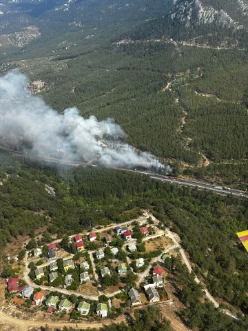 Adana'da Korkutan Yangın Ormanı Tehdit Etti