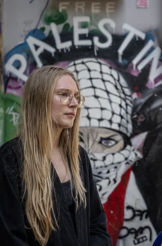 ABD'li Aktivist Kadıköy'den Dünya Çapında Gazze'ye Ses Olmayı Hedefliyor