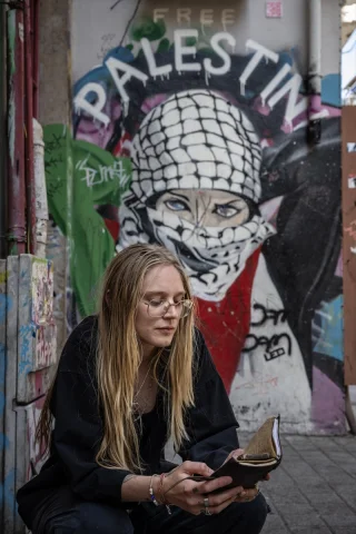 ABD'li Aktivist Kadıköy'den Dünya Çapında Gazze'ye Ses Olmayı Hedefliyor