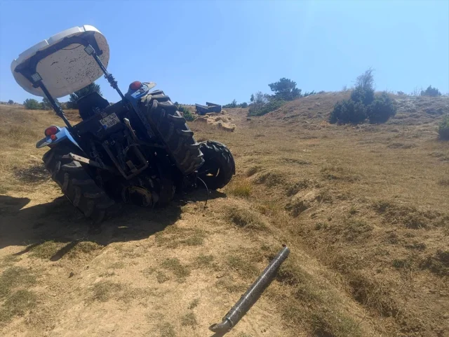 Uşak'taki Feci Traktör Kazası Yürekleri Dağladı
