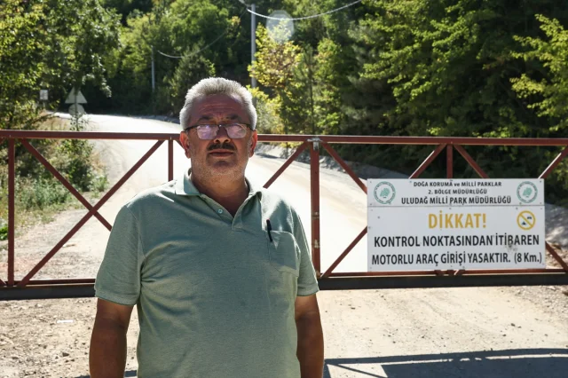 Bursa'da Muhtar Orman Yangınlarına Karşı Yeni Bir Sistem Başlattı