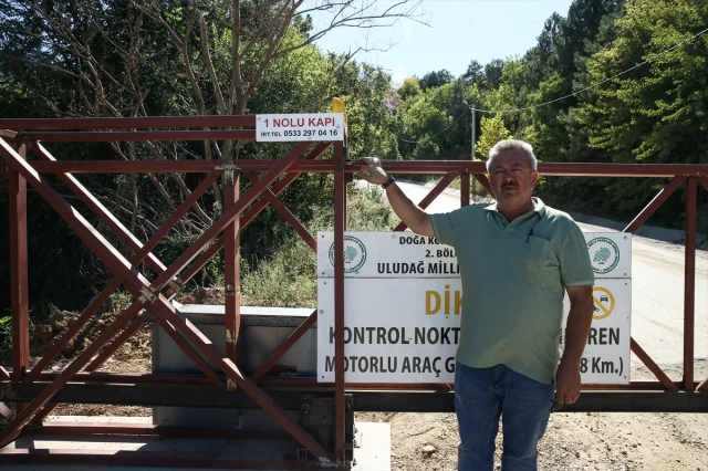 Bursa'da Muhtar Orman Yangınlarına Karşı Yeni Bir Sistem Başlattı