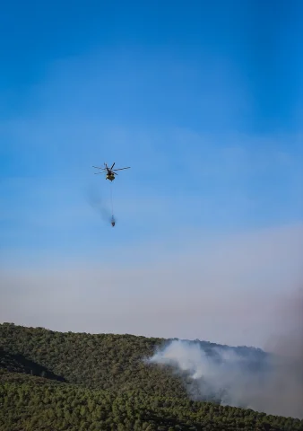 Orman Yangınlarıyla Mücadelede Bursa'dan Canlı Gelişmeler