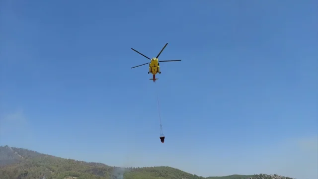 Denizli'de Yetkililer Yangının Etkisini Azaltmak için Neler Yapıyor?