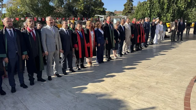 Trakya'da Adli Yıl Açılışında Dikkat Çeken Anlar