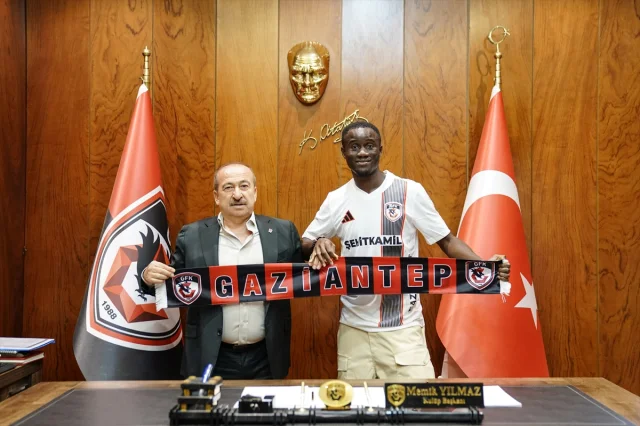 Gaziantep FK'nın Yeni Yıldızı Drissa Camara Sahneye Çıkıyor
