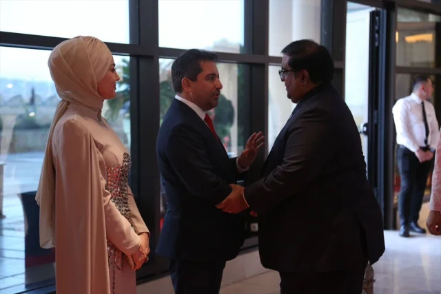 Cezayir'deki Resepsiyonda 30 Ağustos'un Coşkusu