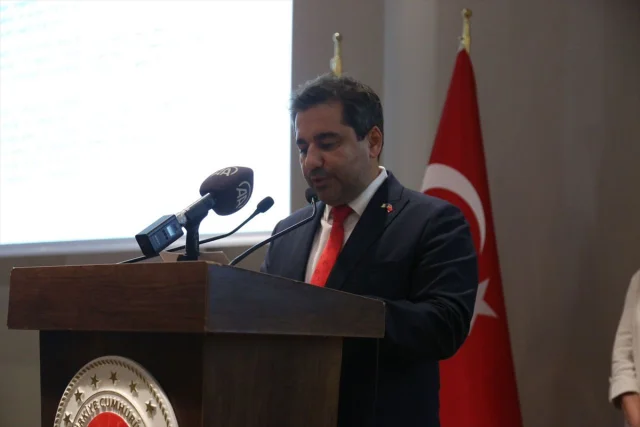 Cezayir'deki Resepsiyonda 30 Ağustos'un Coşkusu