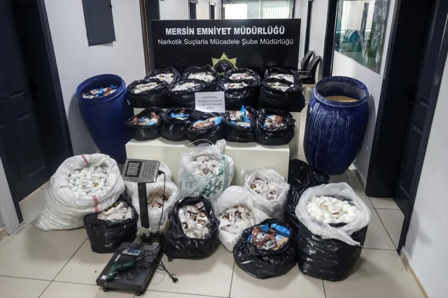 Mersin'deki Dev Uyuşturucu Operasyonu Herkesi Şaşırttı