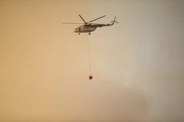 Kastamonu ve Karabük Sınırındaki Yangınlar Büyüyor