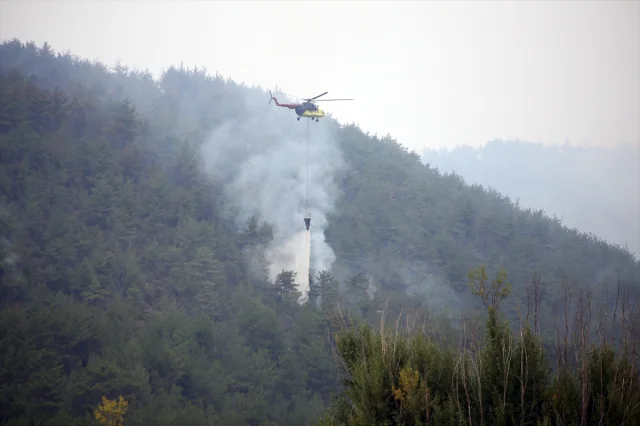 Karabük ve Kastamonu'daki Dev Orman Yangını Hızla Yayılmaya...