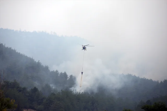 Karabük ve Kastamonu'daki Dev Orman Yangını Hızla Yayılmaya Devam Ediyor