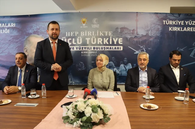Kırklareli'nde Siyasetin Nabzı Atıyor: AK Parti'den Çarpıcı Mesajlar