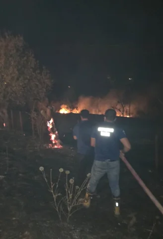 Elazığ'da Büyük Yangın Tehlikesi! Müdahale Sürüyor