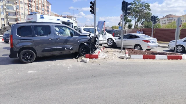 Çorum'da Korkutan Zincirleme Trafik Kazası