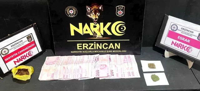 Erzincan'da Uyuşturucu Operasyonu Dikkat Çekti
