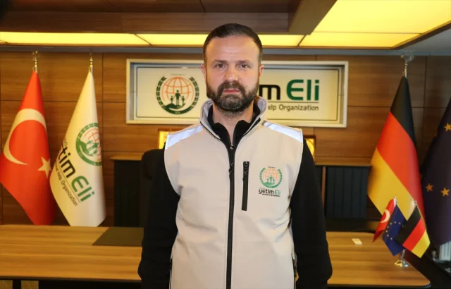 Gazze'de Avrupa Yetim Eli'nden Etkileyici Yardım Hareketi