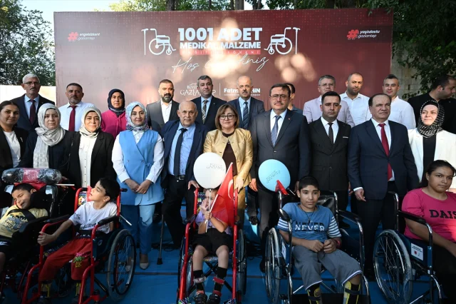 Gaziantep'te Engellilere Umut Veren Destek