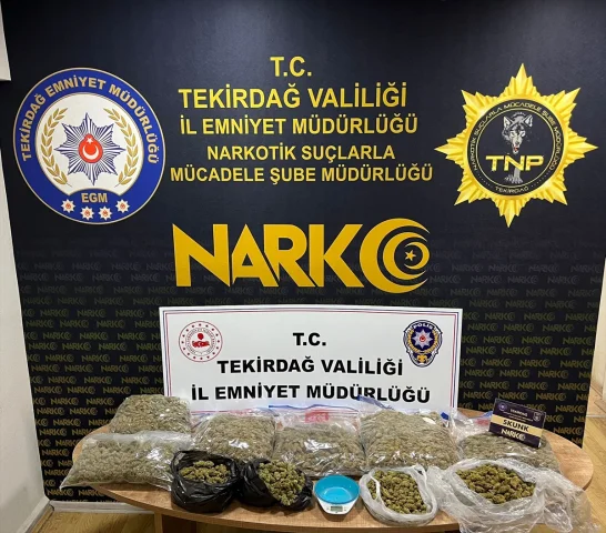Tekirdağ'da Nefes Kesici Uyuşturucu Operasyonu