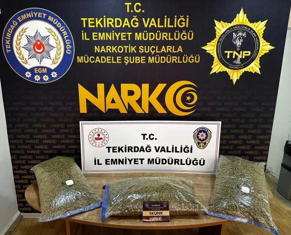 Tekirdağ'da Nefes Kesici Uyuşturucu Operasyonu