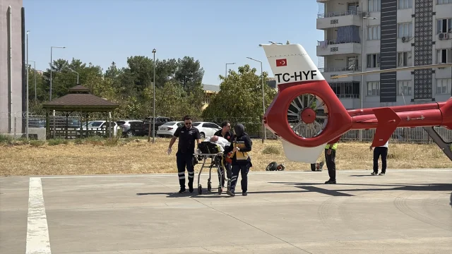 Diyarbakır'da Kalp Hastası İçin Havalandı! Helikopter Ambulans Büyük Operasyonda