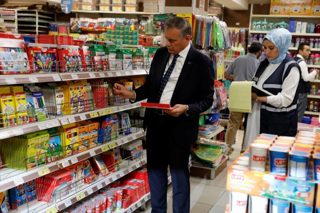 Samsun'da Okul Alışverişleri Mercek Altında: Kırtasiye Denet...