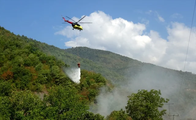 Karabük'te Korkutan Yangın