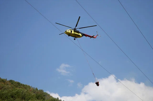 Karabük'te Korkutan Yangın