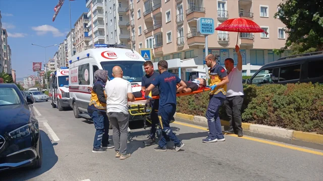 Çorum'un Kalbinde Gerilim Dolu Kaza Anı