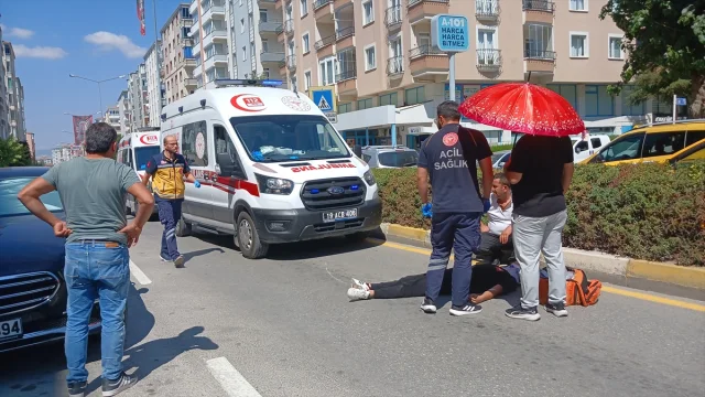 Çorum'un Kalbinde Gerilim Dolu Kaza Anı