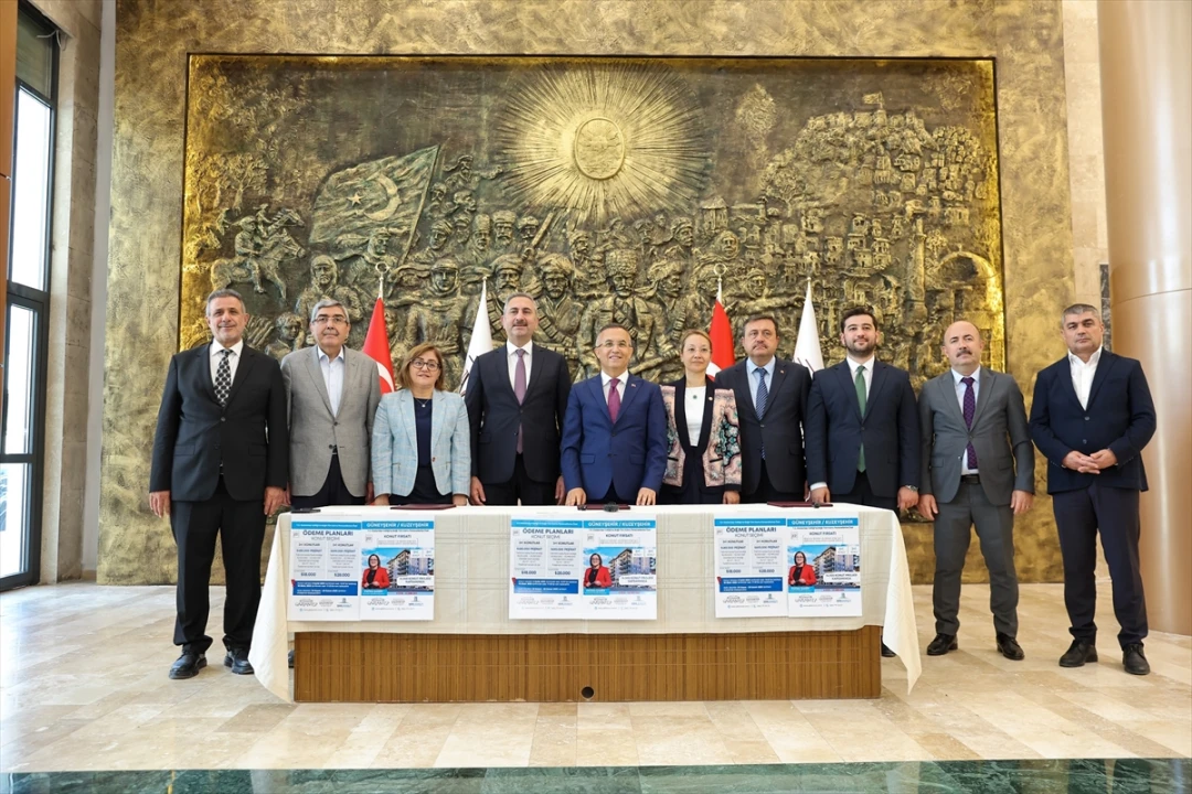 Gaziantep'te Kamu Çalışanlarına Müjde Niteliğinde Konut Atağı