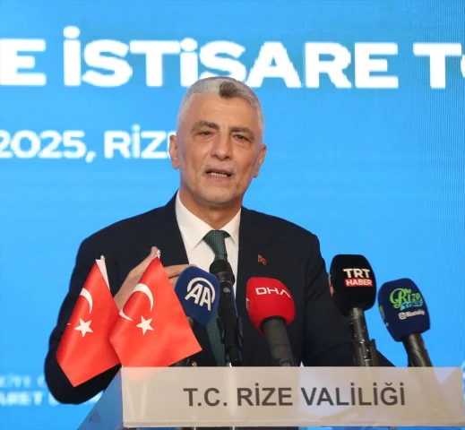 Ticaret Bakanı Bolat Rize'de Önemli Mesajlar Verdi