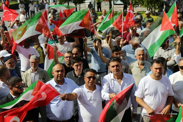 Kayseri ve Yozgat'tan Filistin İçin Güç Birliği