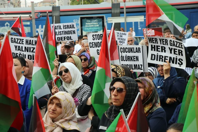 Kayseri ve Yozgat'tan Filistin İçin Güç Birliği